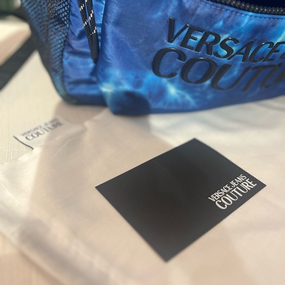 Versace Jeans Couture Tie Dye Nylon Backpack - Picture 8 of 10